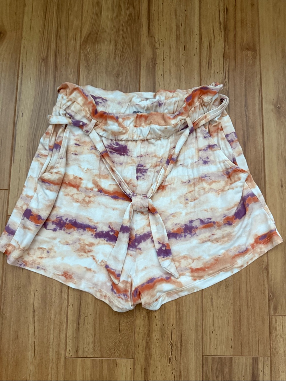 Tart High Waist Tie Dye Shorts